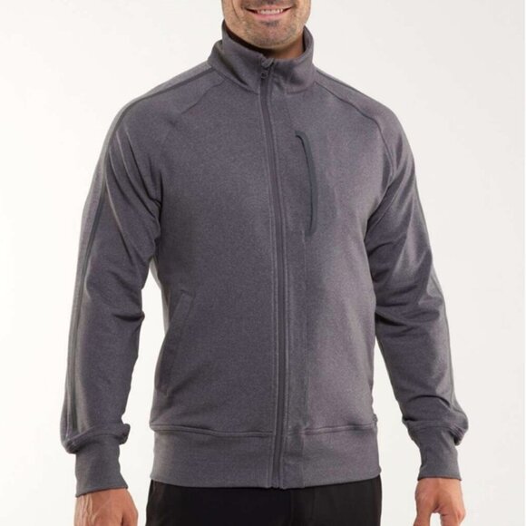 Lululemon Jacket Men Kung Fu Jacket Large Lightweight Luon - Picture 1 of 10